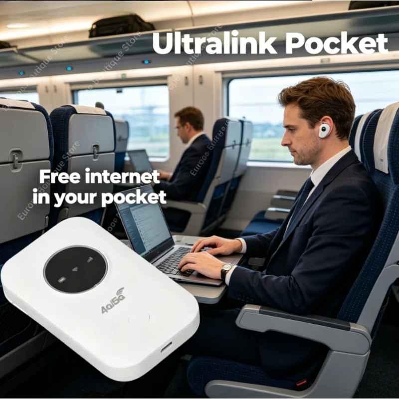 2026 NEW 4G 5G Portable Pocket Router 300Mbps USB Powered WiFi Mobile Hotspot Asian European Version Internet