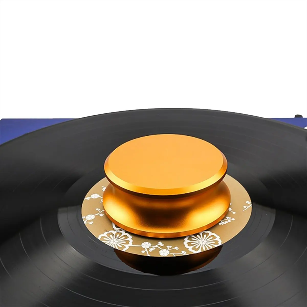 

CCDDBG Алюминиевый стабилизирующий зажим для виниловых пластинок, балансировочный дисковый утяжелитель для проигрывателей LP, аксессуары для проигрывателей винила, золотой