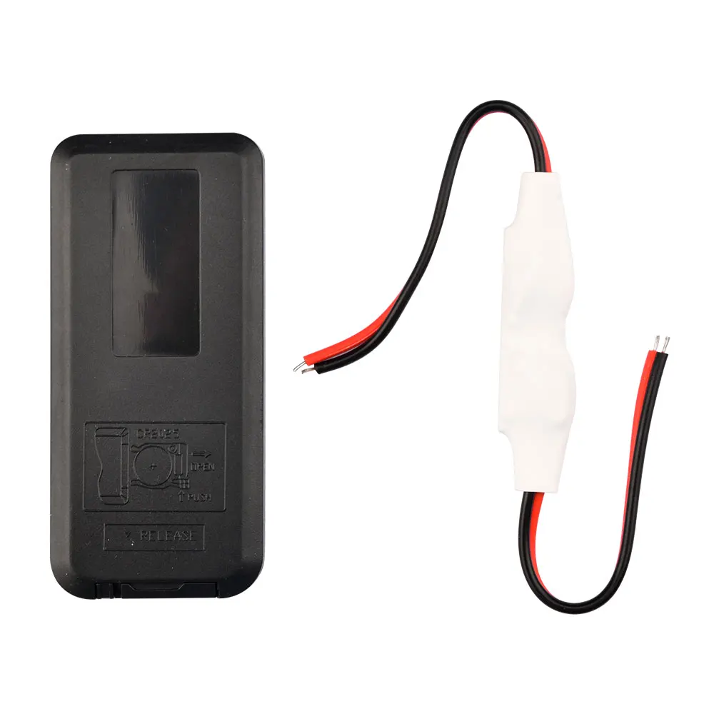 DC 5V 12V 24V LED 스트립 컨트롤러 LED 스트립 빛 단일 색상에 대 한 미니 조 광 기 RF 무선 원격 11key 컨트롤러