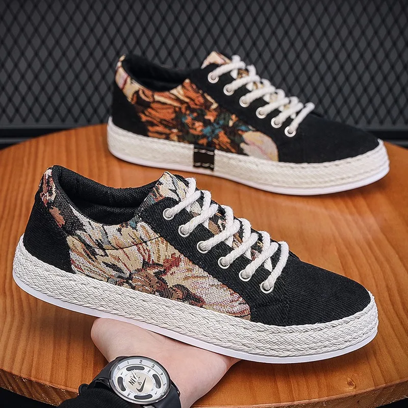 scarpe casual comode e traspiranti per uomo scarpe firmate in tela alpargatas hombre espadrillas hommes