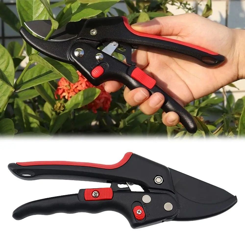 SK-5 Steel Garden Clippers Ergonomic Designed Adjustable Fruit Harvesting Shears Effortless Cutting Pruning Shears Garden Use