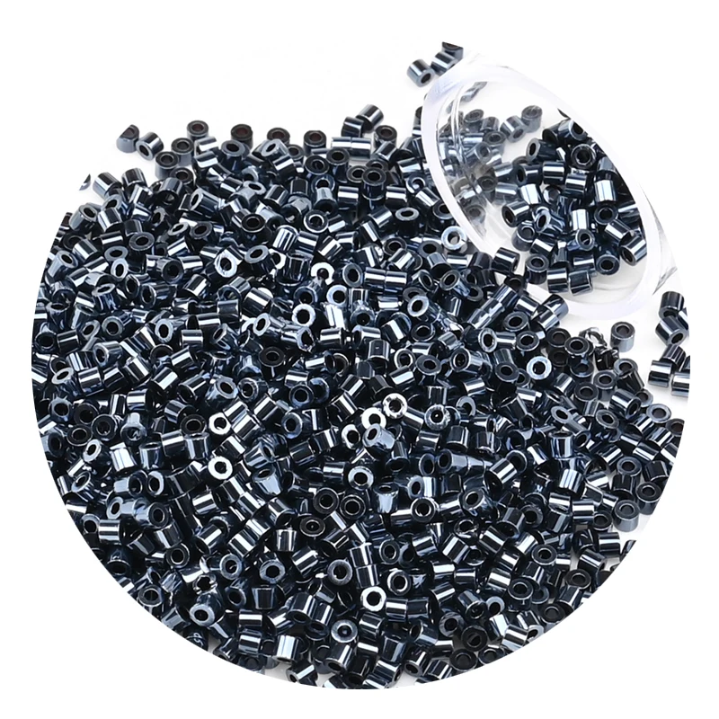 Uniform 11/0 antike goldene japanische Glasperlen zur Herstellung von Schmuck im französischen Stil, handgefertigte Perlenketten 1100 Stück/Packung