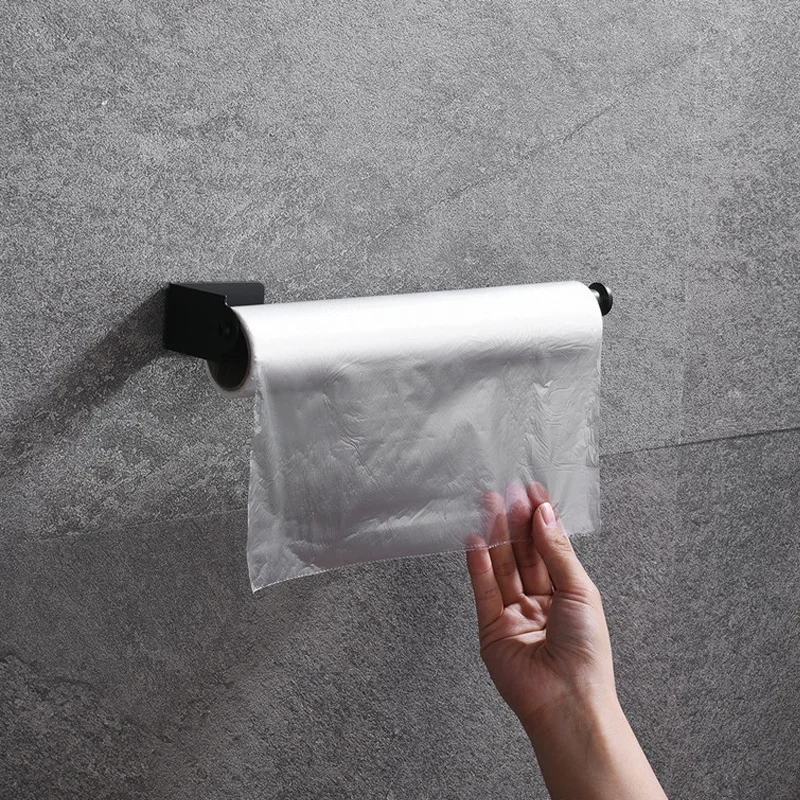 Toilet Wall Mount Toilet Paper Holder Stainless Steel Bathroom Kitchen Roll Paper Accessory Tissue Towel Accessories Holders