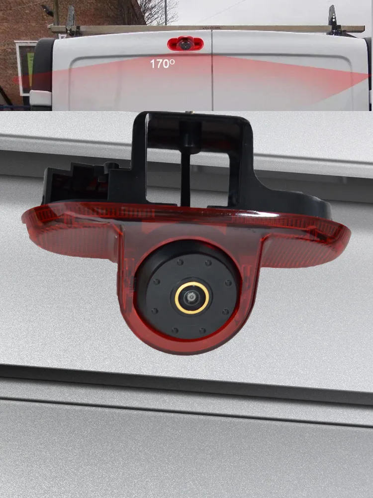 AHD-Kamera Autozubehör Rückfahrkamera mit CCD Dynamischer Bremslichtanzeige für Renault Trafic 2001-2014 Opel Rückfahrkamera mit Lichtbahn – Detail 2