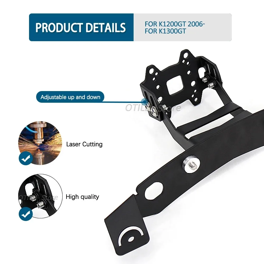 FOR BMW K1300GT K1200GT K 1200 1300 GT Motorcycle Accessories Phone Mount Navigation GPS Bracket Holder Support