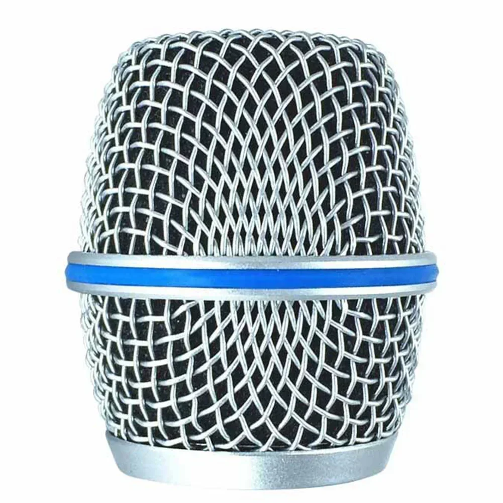 Steel Mic Replacement Mesh Head For 58 Handheld Microphone Grill Mesh Head For Shure Beta 57A 58A 87A 845S 945 Mic DIY Part