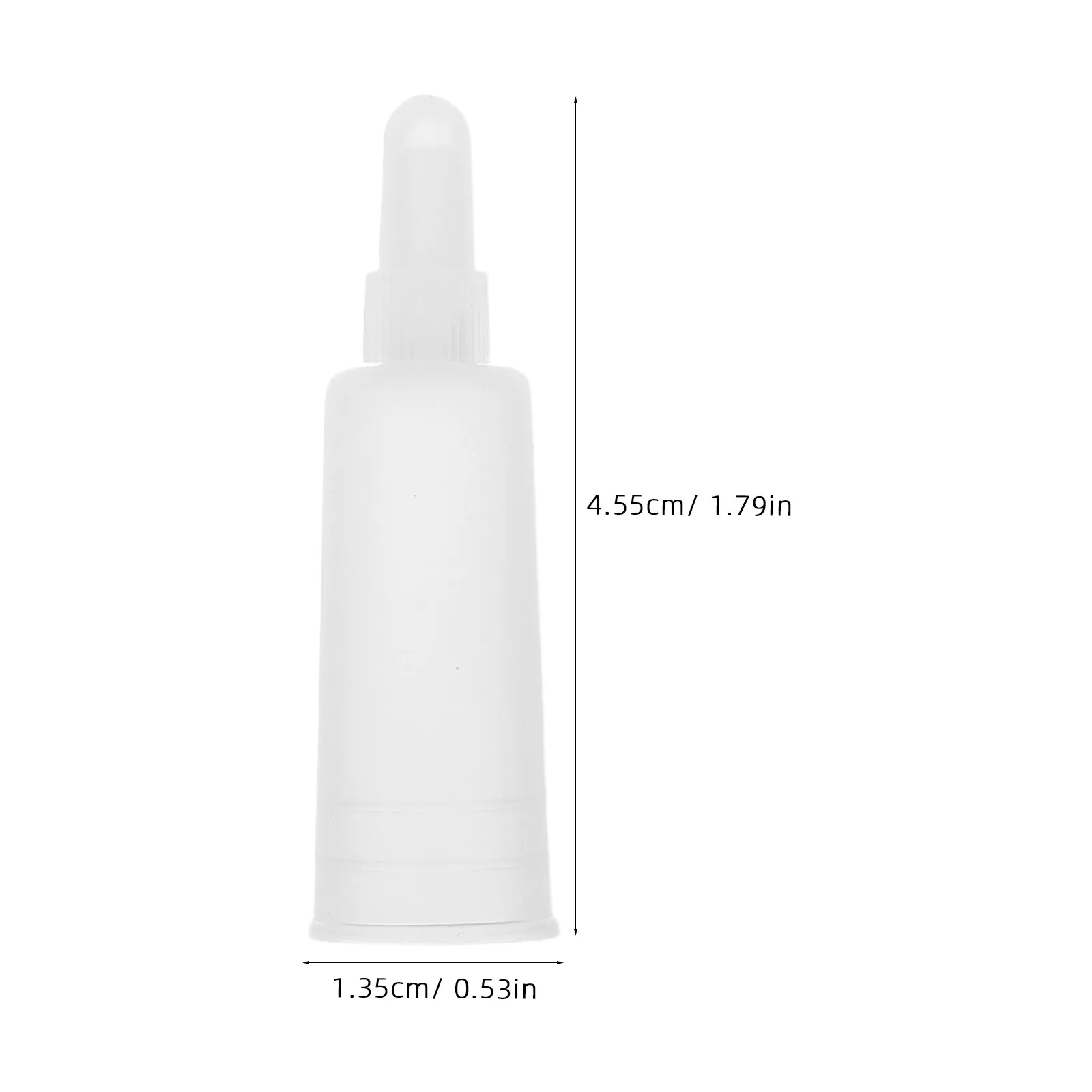 100 Pcs Soft Plastic Dropper Bottle Caps Ampoule Bottle Drip Cap Dropper Plug Cap Essential Oil Nozzle Tips Lab Vial Bottle Caps