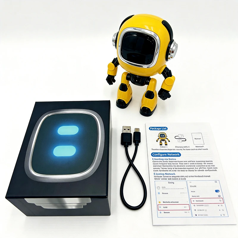 AI Smart Interactive Robot Toy Speech Recognition Touch Interactive Chat Deepseek Learning Intelligent Early Education Robot