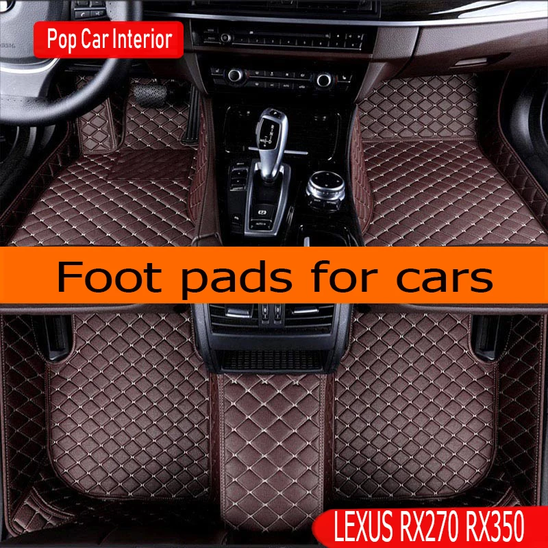 3D TPE LHD Car Floor Mat For LEXUS RX270 RX350 2009-2015 Floor Liner Tray Foot Pad Carpet Mats Full surround SUV Car Accessories