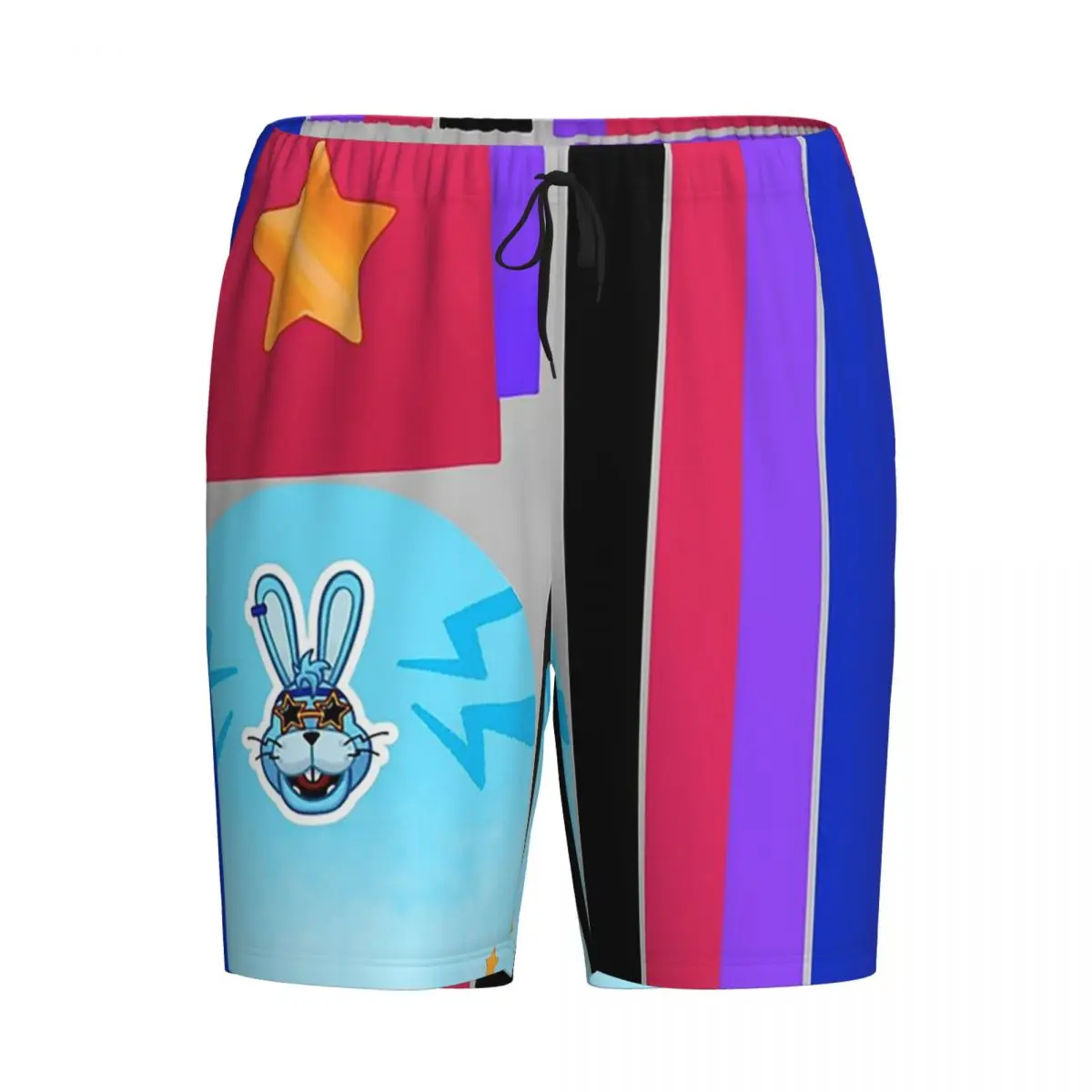 

Мужские пижамные штаны Custom Glamrock Bonnie Fazbear Entertainment: шорты-трансформеры для сна и отдыха