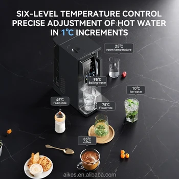 Household Countertop Reverse Osmosis Water Purifier with  Hot & Cool Water Function, Zero Installation, electronic ice - Image 6