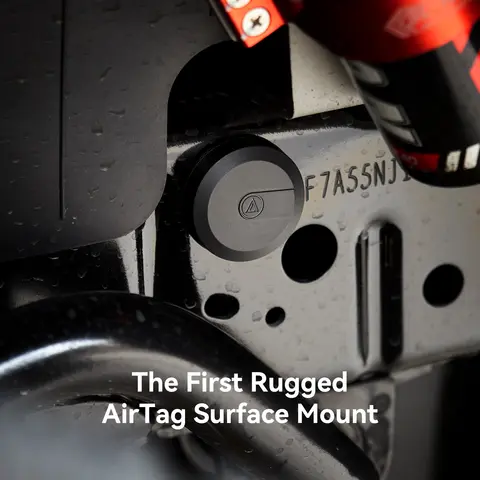 Vattentätt Airtag-fodral med självhäftande klistermärke för Apple Airtag-hållare för cykel-TV-fjärrkontroll drönare kamera bil lufttagshållare 4-pack 8 best sales USB-dongelns plasthölje - №6