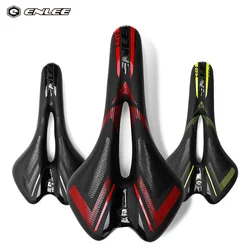 ENLEE Bicycle Seat MTB Road Bike Saddles PU Ultralight Breathable Comfortable Seat Cushion Bike Racing Saddle Parts Components