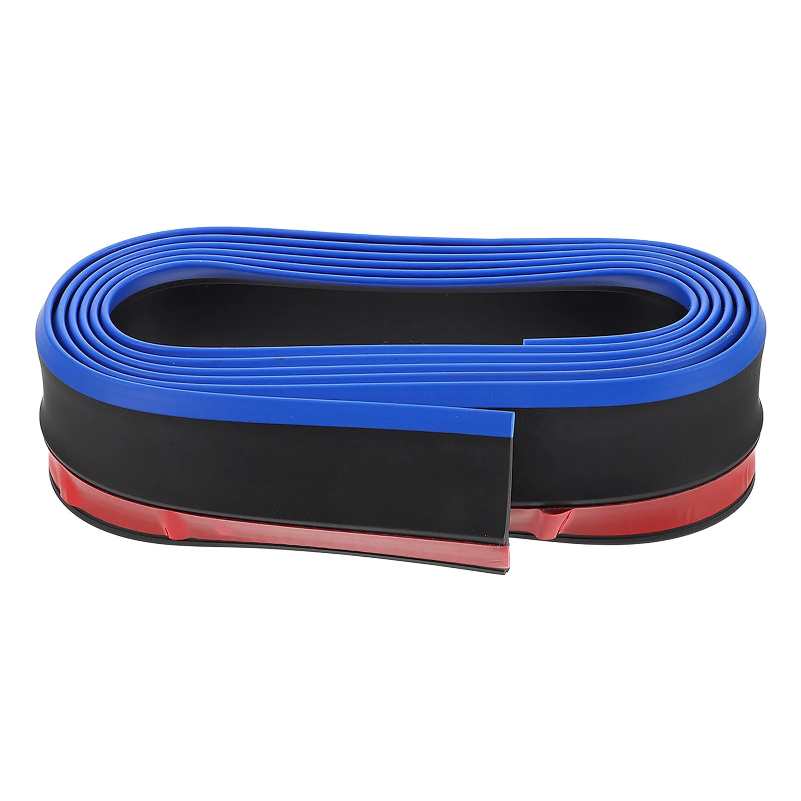 

Body Protection Strip Auto Side Skirt Protector Rubber Bumper Stretch Strap Anti-collision Durable Universal Car Front Lip
