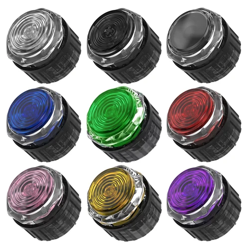 Imagen 1 del producto 1 Uds Original Gamerfinger HBFS-24 HBFS-30-SCREW 24mm30mm tornillo botones mecánicos de cristal con interruptores Cherry HitboxFightbox