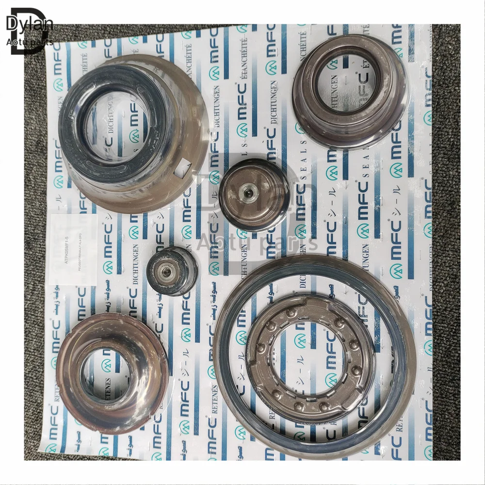 AL4 DPO Oil Seal Set Automatic Transmission Piston Kit For Peugeot Citroen C4 C5 Renault Scenic 2000 -UP