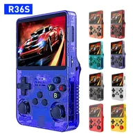 Consola de Juegos Retro R36S de Código Abierto de 256 GB - Dispositivo Portátil con Pantalla IPS de 3.5 Pulgadas, Linux ARKOS |   El Mejor Regalo para Gamers (Opciones de 64G/128G)