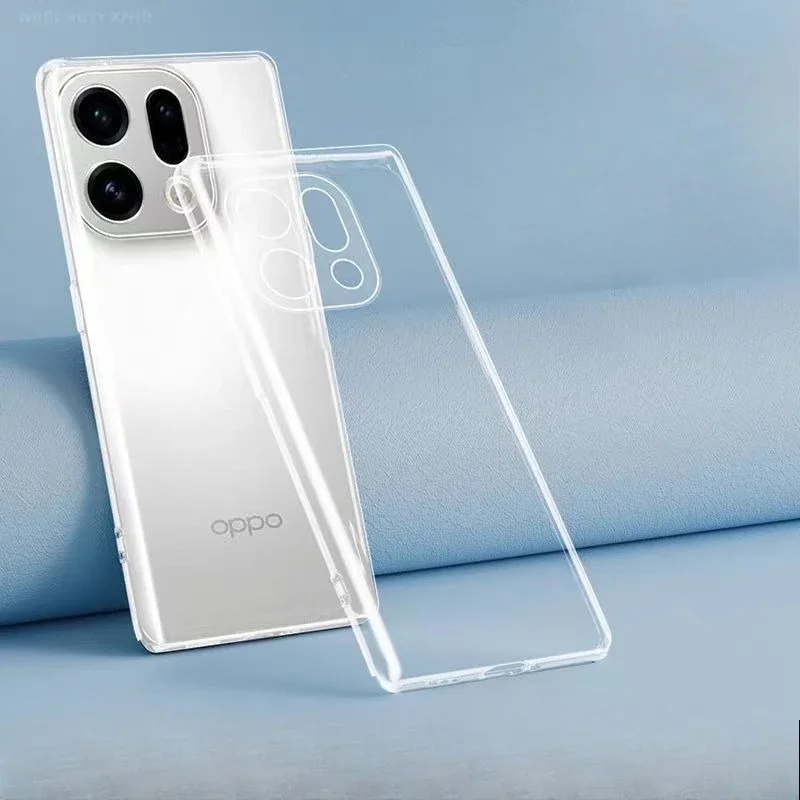 Ultra fino claro caso de telefone para oppo encontrar x9 pro macio tpu silicone casos capa traseira para oppo findx9 findx9pro escudo protetor