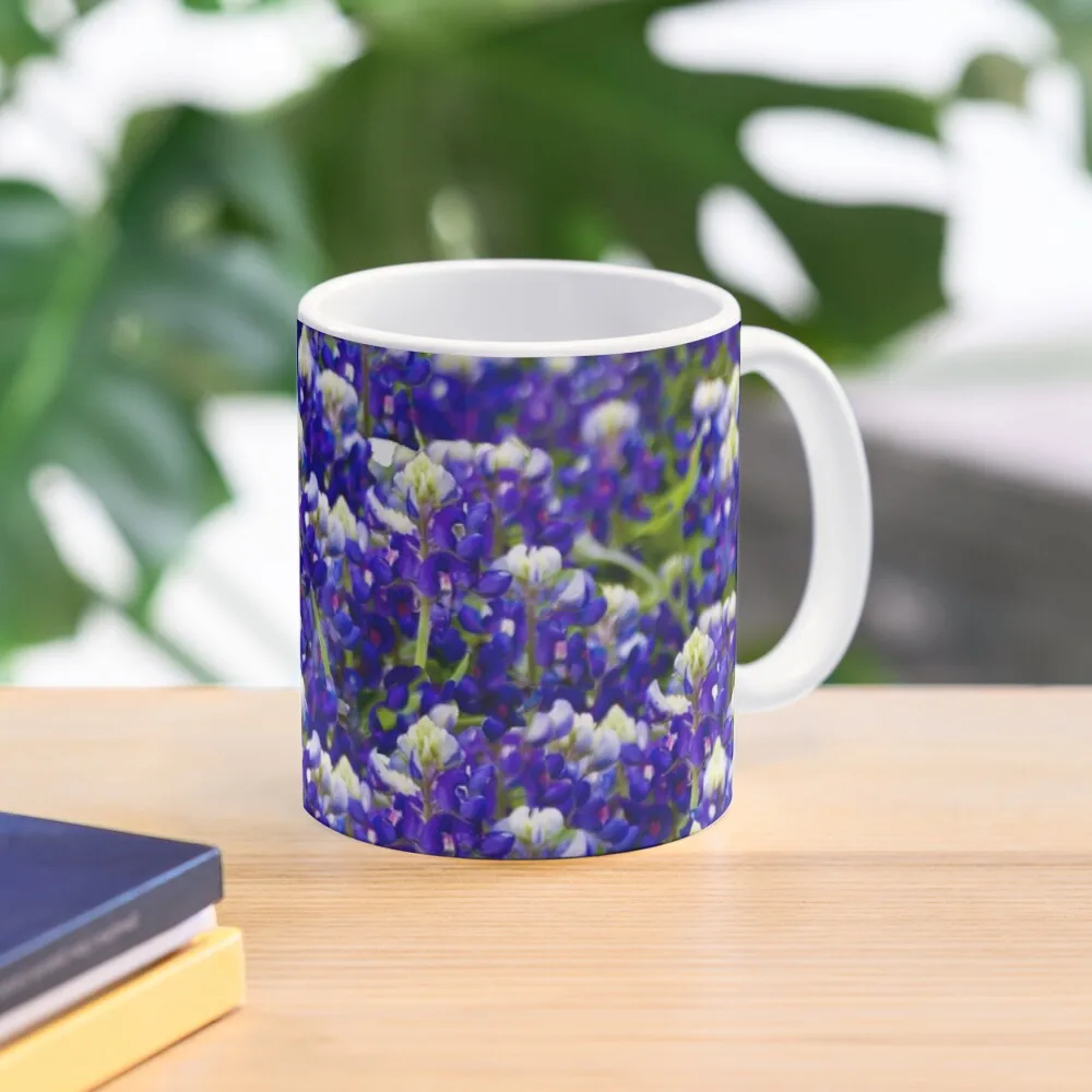 Texas Bluebonnets Coffee Mug Breakfast Mug Mug Coffee Tourist Mug Custom Mug