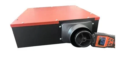Ultra-thin one-way flow whole house fresh air system ventilation fan, super wind exhaust fan