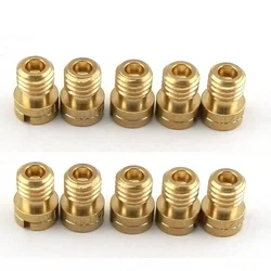 Keihin OKO KOSO PWK 기화기 125cc 150cc CVK PZ27 PZ30 152QMI 157QMJ 인젝터 스쿠터 부품 용 10pcs M5 메인 제트 5mm 팩