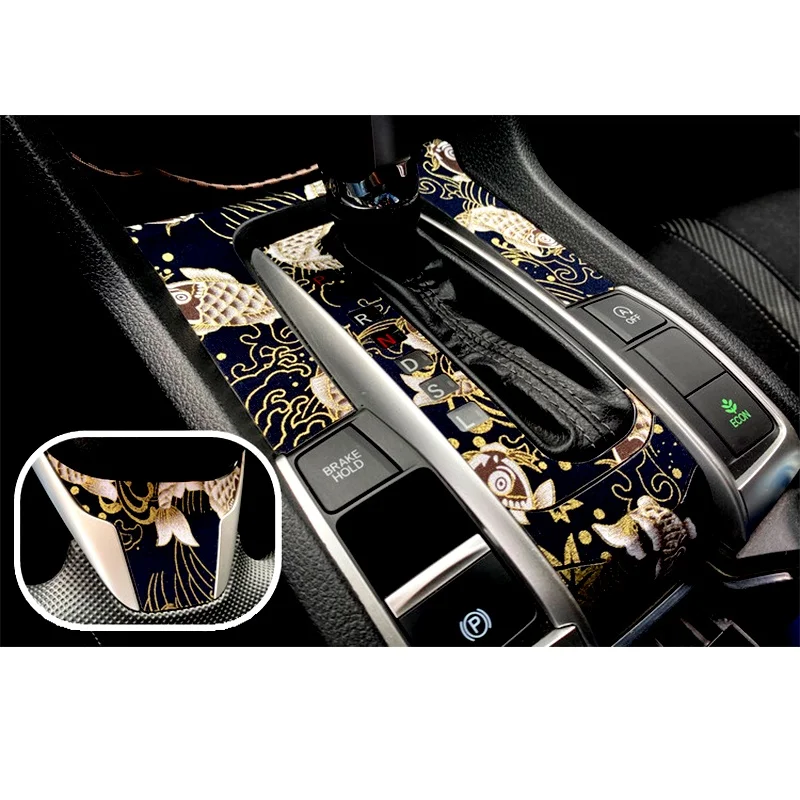JDM New Japanese Style Automotive Interior Sticker 50*150cm Self-adhesive Tape with Adhesive Wind Cloth Car Interior Car Sticker