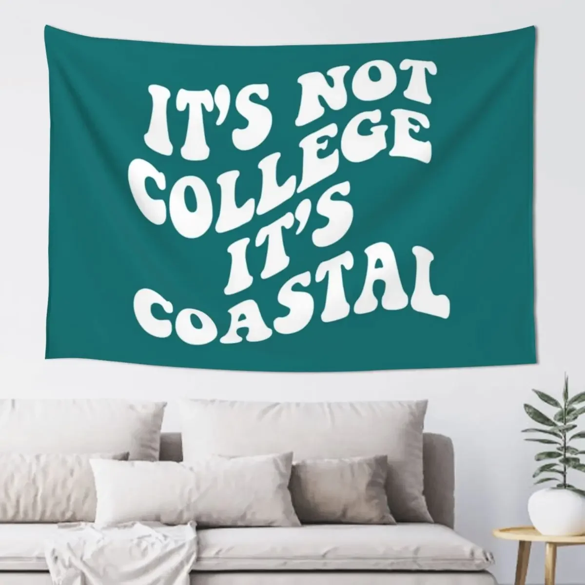 

Coastal Carolina It’s Not College It’s Coastal Tapestry Bedroom Decoration Decorative Paintings Wallpaper Bedroom Tapestry