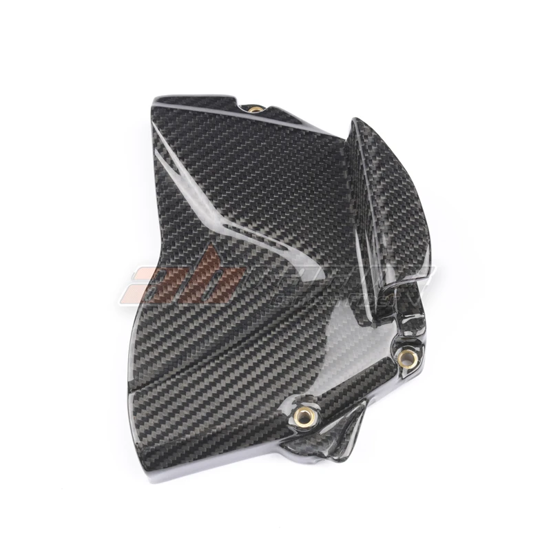 Side Sprocket Chain Case Cover Fairing Cowling For Yamaha YZF-R1 2009-2014 Full Carbon Fiber 100%