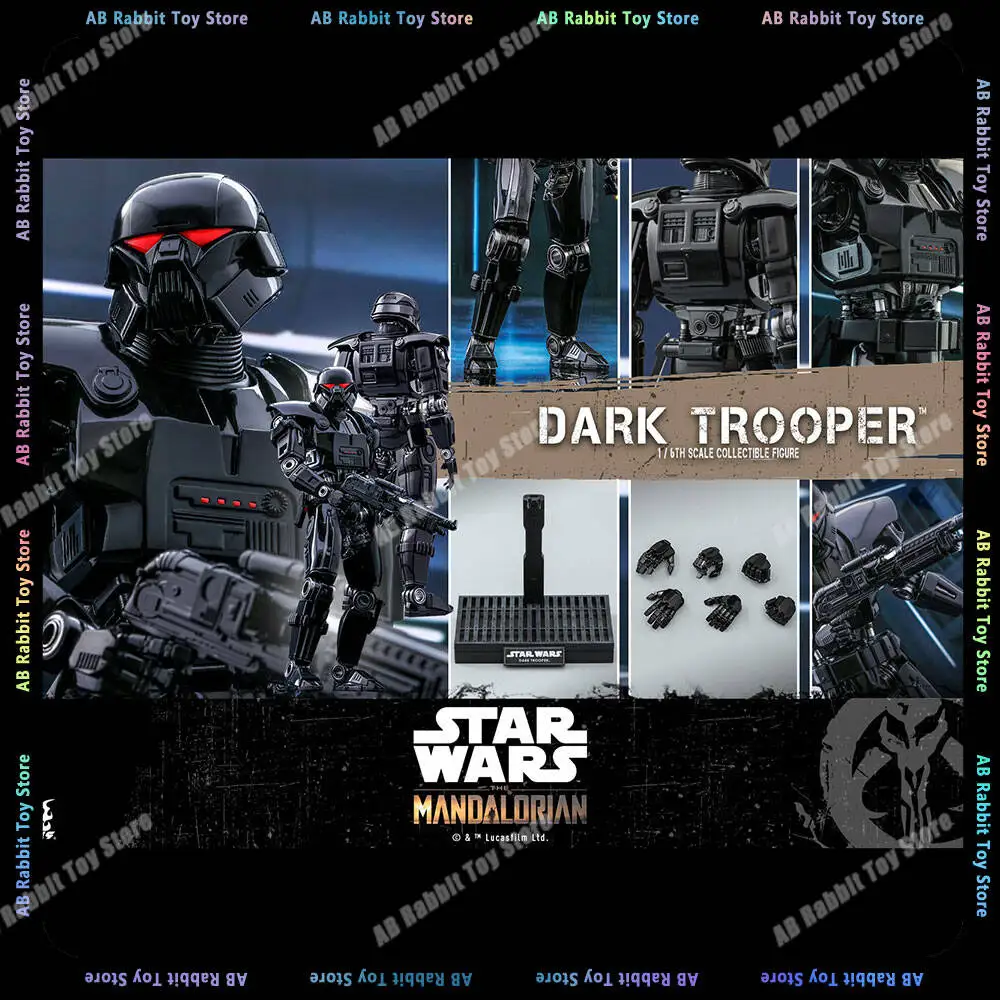 Hot Toys Star Wars The Mandalorian2.0 Dark Trooper Action Figure Tms032 Deluxe Edition Figure Doll Decoration Collect Model Toys