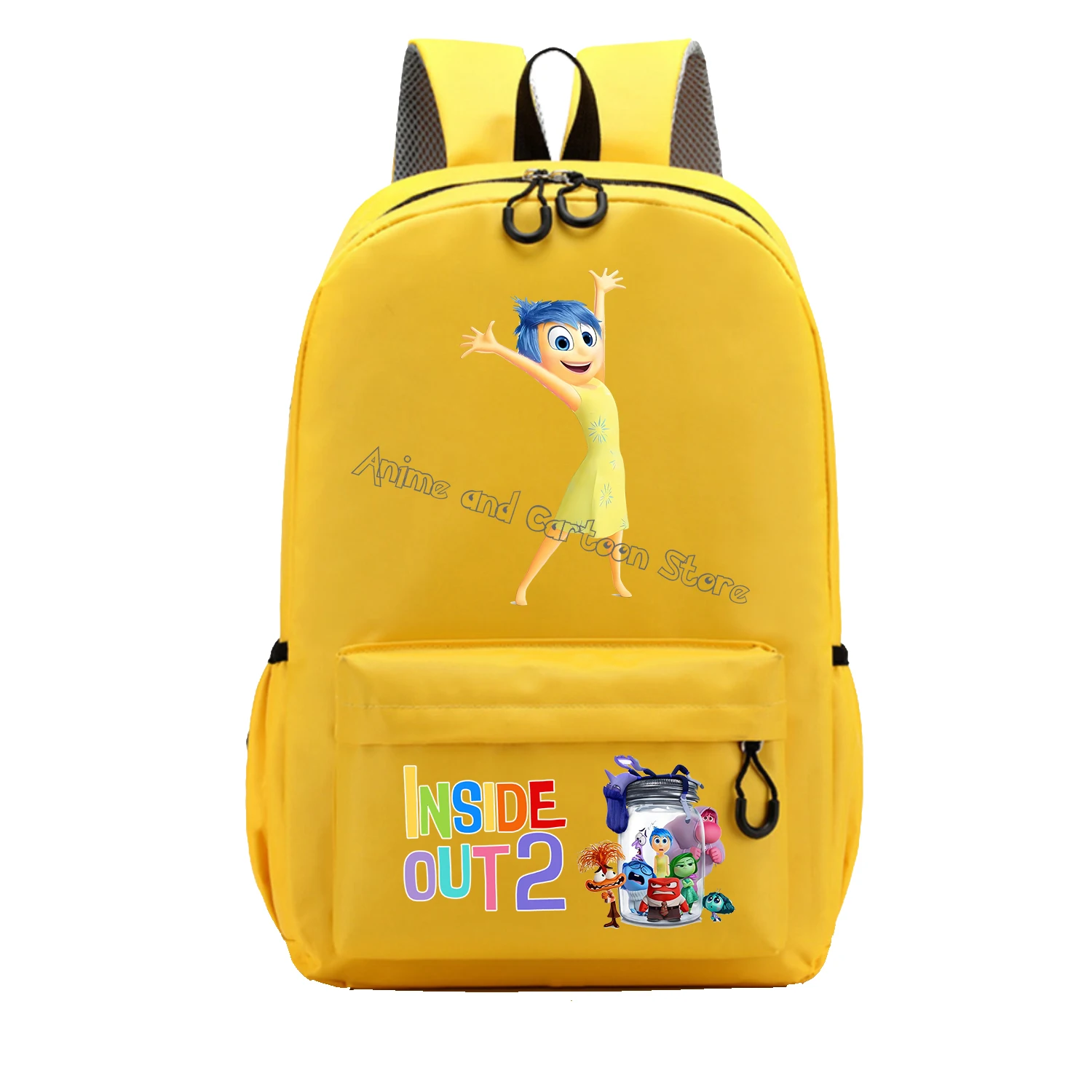 Disney Inside Out 2 Backpack New Schoolbag Cute Cartoon Schoolbag Fashion Children Backpack Student Large-capacity Bag Kids Gift