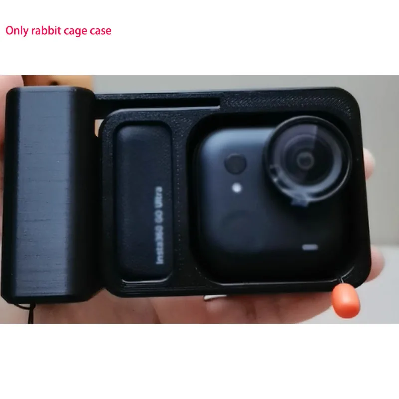 Suitable for Insta360 Go Ultra sports camera street camera handle/rabbit cage protective case/protective frame accessories