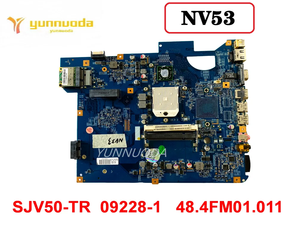 

Original For ACER Gateway NV53 MS2285 Laptop Motherboard NV53 SJV50-TR 09228-1 48.4FM01.011 MBWDK01001 Tested Good Free Sh