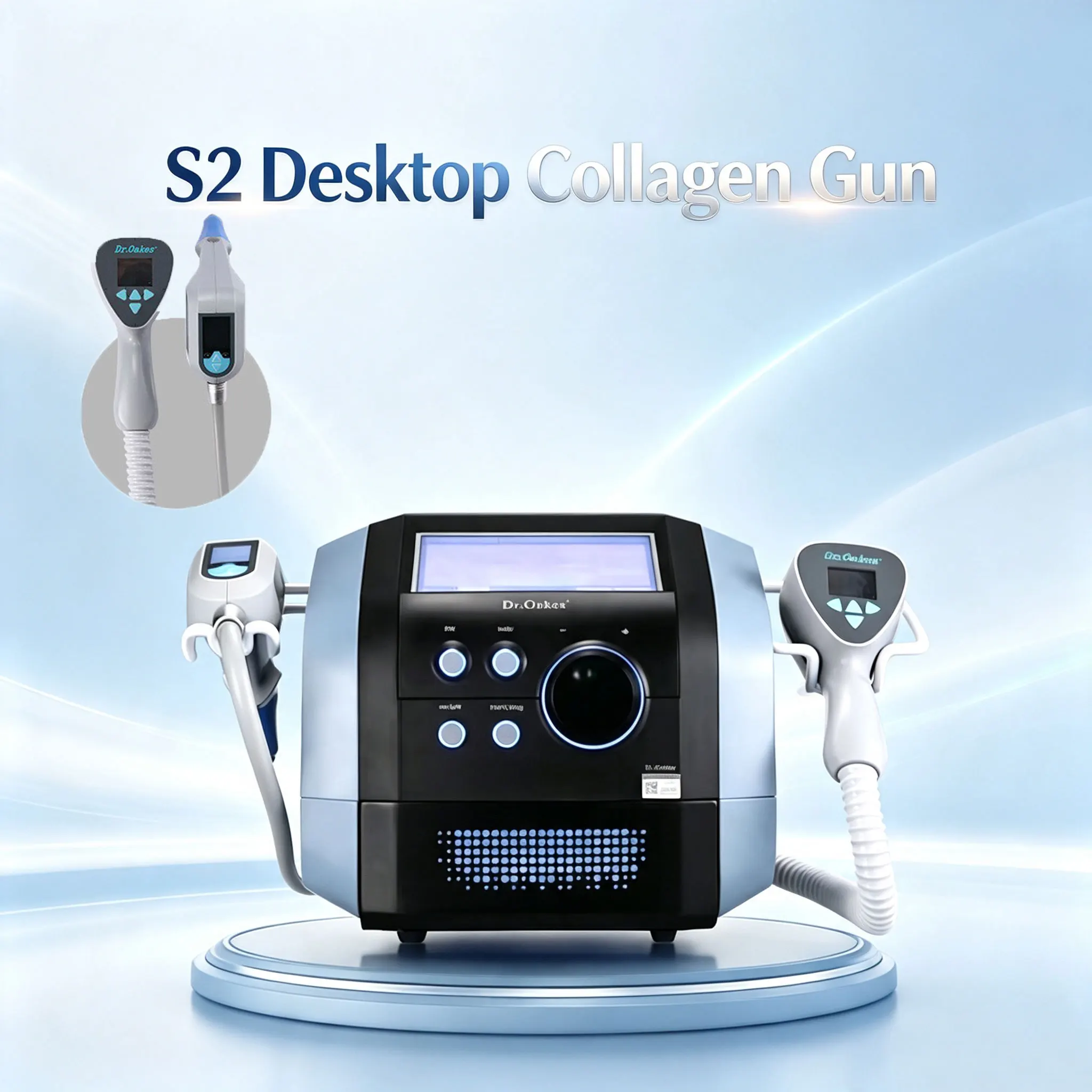 360 2-in-1 Body Massager, Facial Muscle Stimulator, Tightens Skin, Reduces Fine Lines, Suitable for Beauty Salons