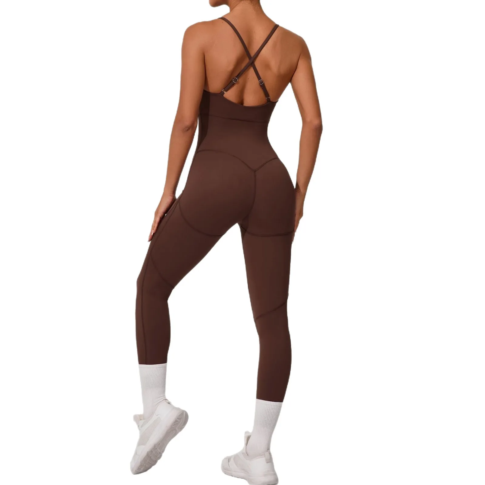 

Тренажерный зал, одежда для тренировок с эффектом пуш-ап, боди для фитнеса, спортивная одежда, комбинезоны, женский спортивный костюм, комплект для йоги, цельный костюм, комбинезоны без рукавов