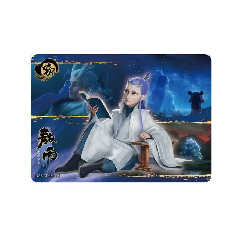 

KAYOU Ne Zha The Demon Childs NaoHai Series 3 Ling Yan Pack DMR(01-008)/SR(01-021) Single Sheet Full Set Genuine Collection Card