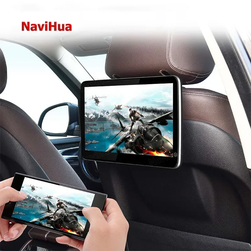 

Navihua Android Touch Screen Headrest M onitor Rear Seat Entertainment MP5 Player Car Back Seat Lcd M onitor for Mercedes Benz