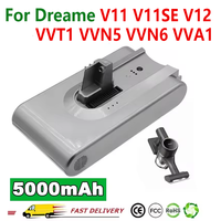 NEW 25.2V 7S1P 5000mAh For Dreame V11 V11SE V12 V12pro VVT1 VVN6 VVA1 VVN5 Wireless Vacuum Cleaner Battery Pack Replacement