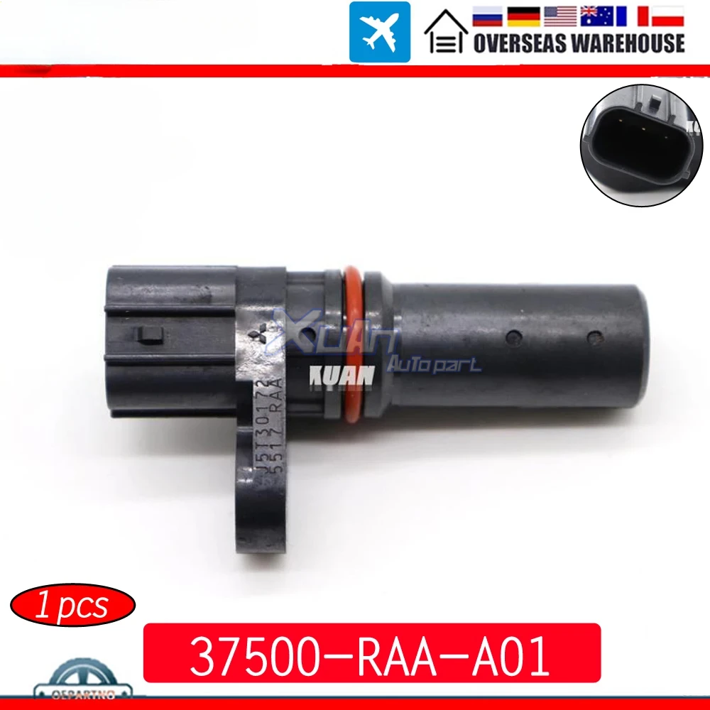 Sensor de posición de cigüeñal para coche, accesorio CPS 37500-RAA-A01 para ACURA RDX TSX HONDA ACCORD CIVIC ELEMENT FIT 37500RAAA01 PC478, nuevo