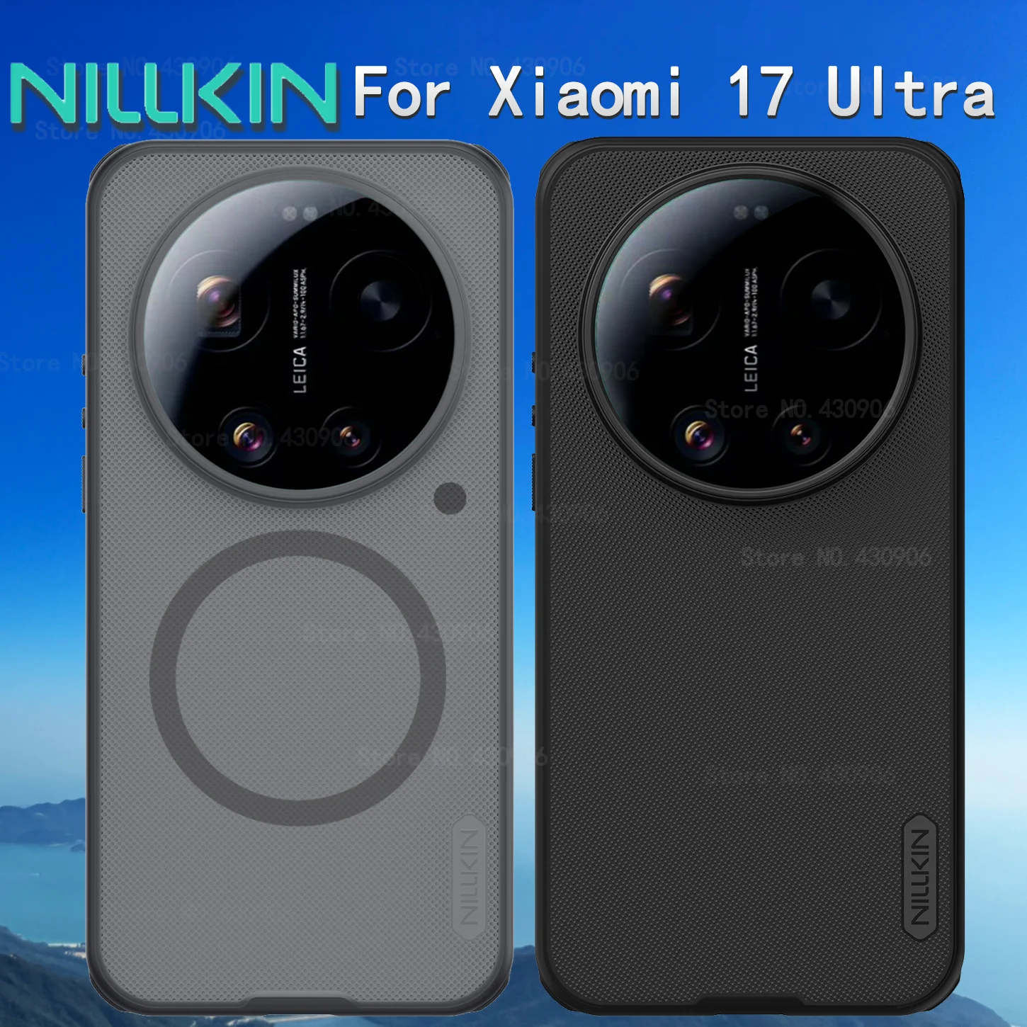 

For Xiaomi 17 Ultra Case NILLKIN Fitted Case Magnetic Super Frosted Shield High Quality Matte PC Cover