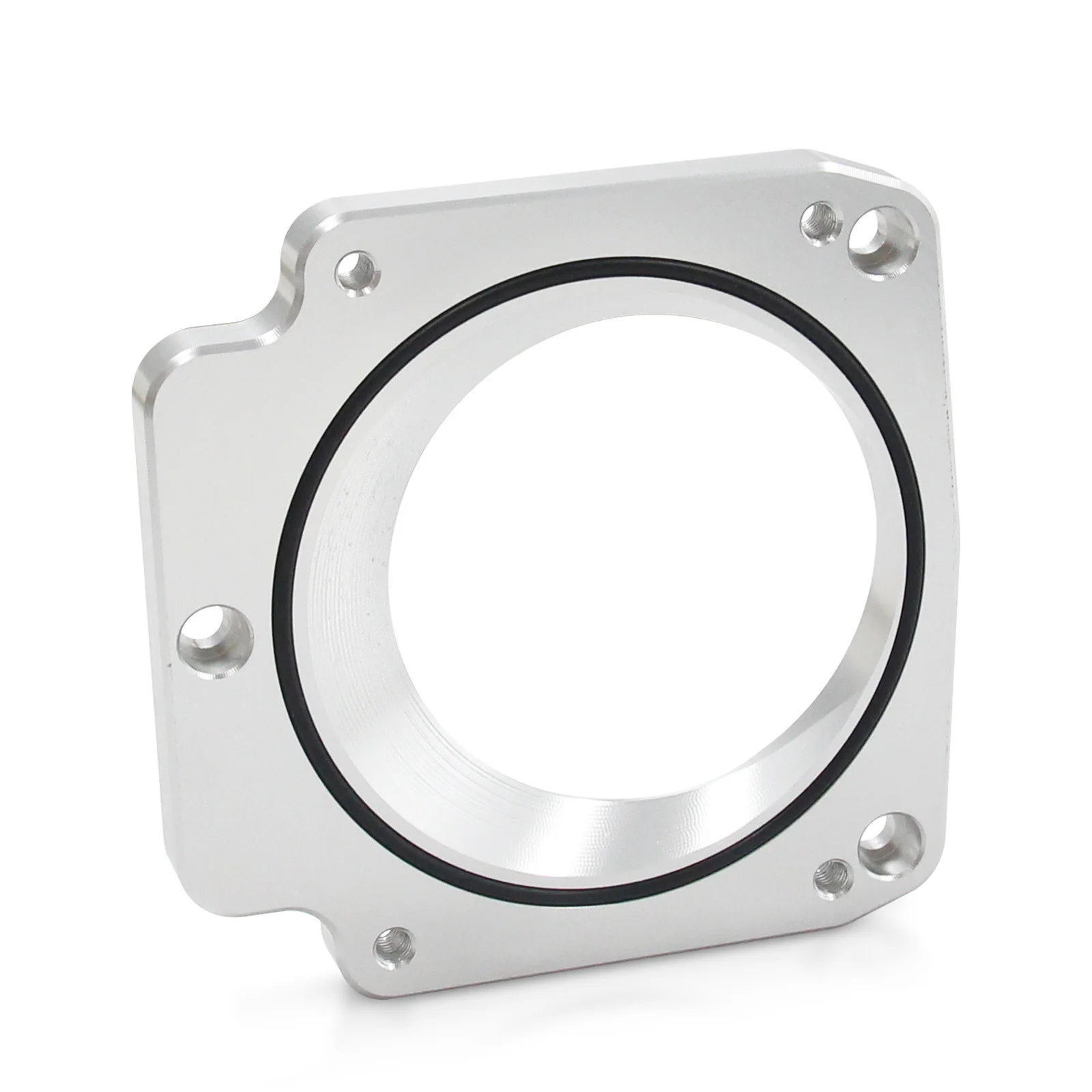 92mm Throttle Body Adapter 551513, 3-Bolt Inlet to 4-Bolt Conversion Compatible with LS1 LS Truck