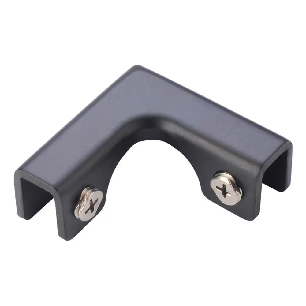 Aluminum Alloy Angle Corner Code Glass Clip T-cross L-type Corner Guard Fixing Clip Rustproof Corner Buckle Home Hardware