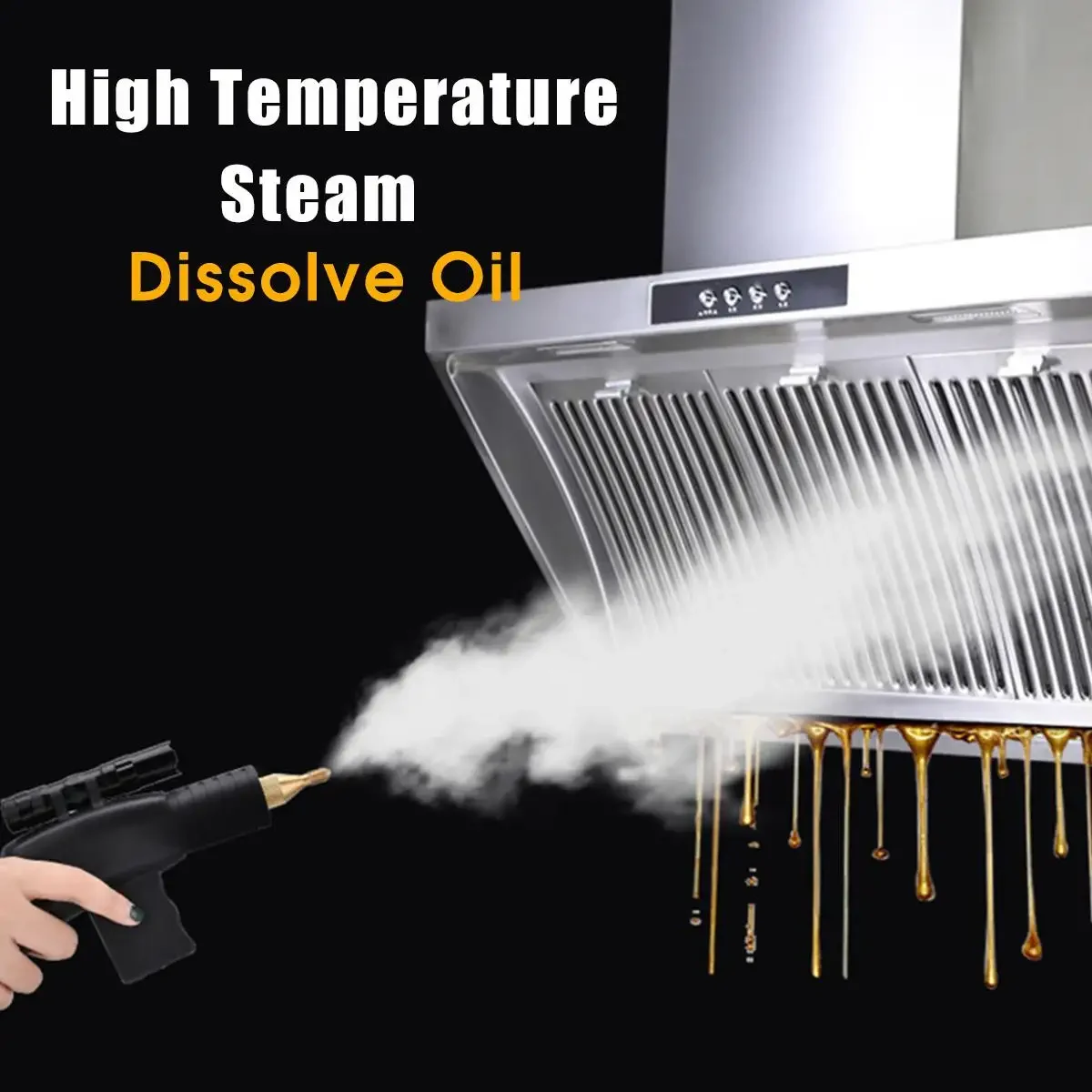 3000W 220V Professional Steam Cleaner Handheld Steam Generator High Pressure Cleaning Machine for Household Kitchen