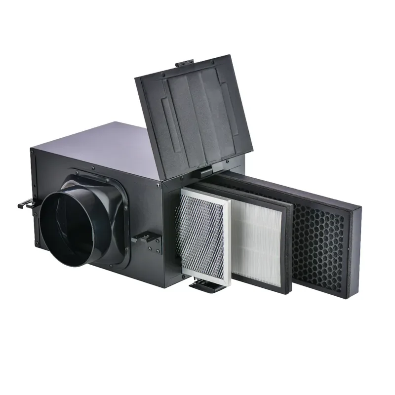 3 Layer Activated Carbon PM2.5 Indoor Air Purifier Filter for Exhaust Fan New Condition for Filtering Metal Bellows