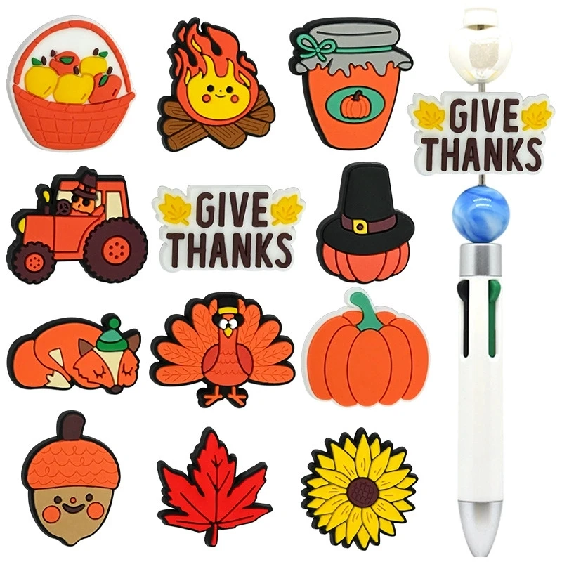 

5/10 шт. фокусные бусины, силиконовые мультяшные благодарственные серии, изготовление ювелирных изделий, брелок «сделай сам», кулон, ожерелье ручной работы, броши, аксессуар