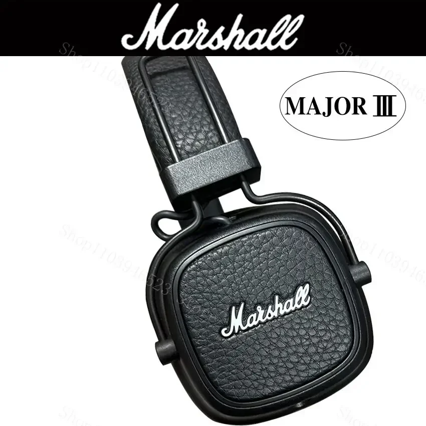 

Marshall Major III 3 Wireless/Wired Headphones with Mic Deep Bass Gaming Earphones Folding Sports Rock Music Bluetooth Headset