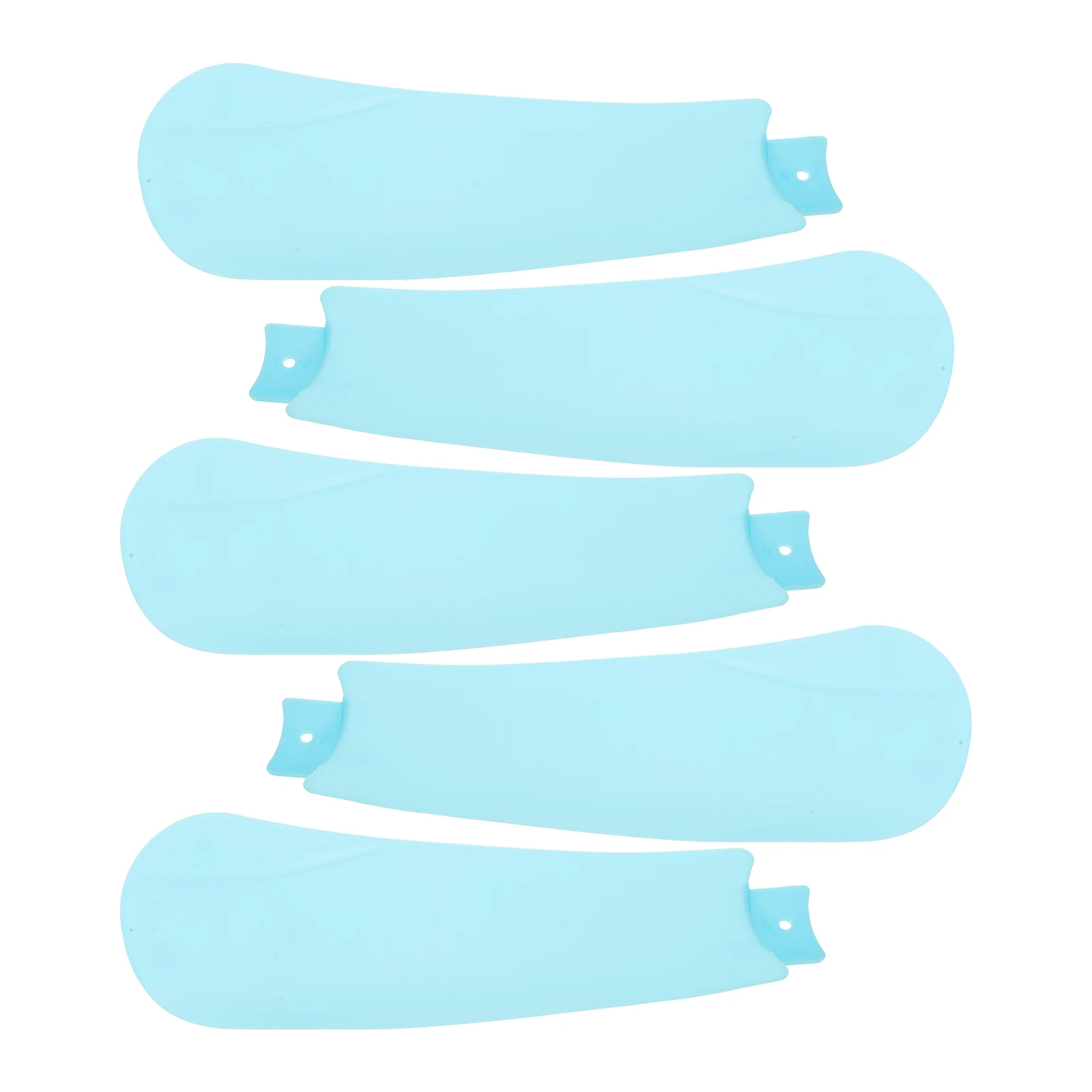 

5Pcs Lightweight Mini Ceiling Fan Blades Replacement Easy Install Plastic Accessory