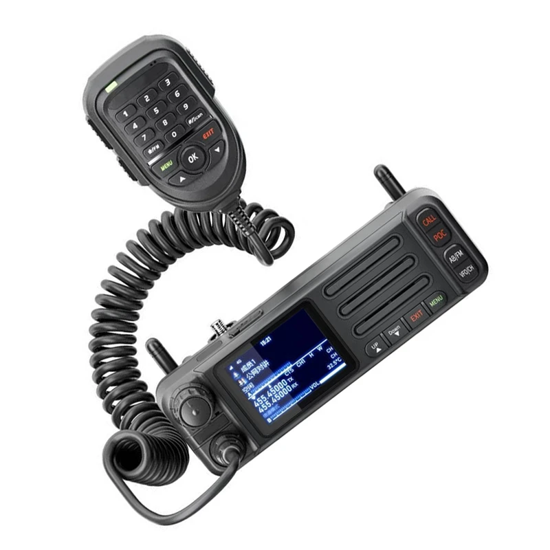 

Автомобильная радиостанция 8899 (400-470 МГц) для глобальной связи POC, Android, WiFi, Bluetooth, УВЧ-радио с микрофоном - A31R