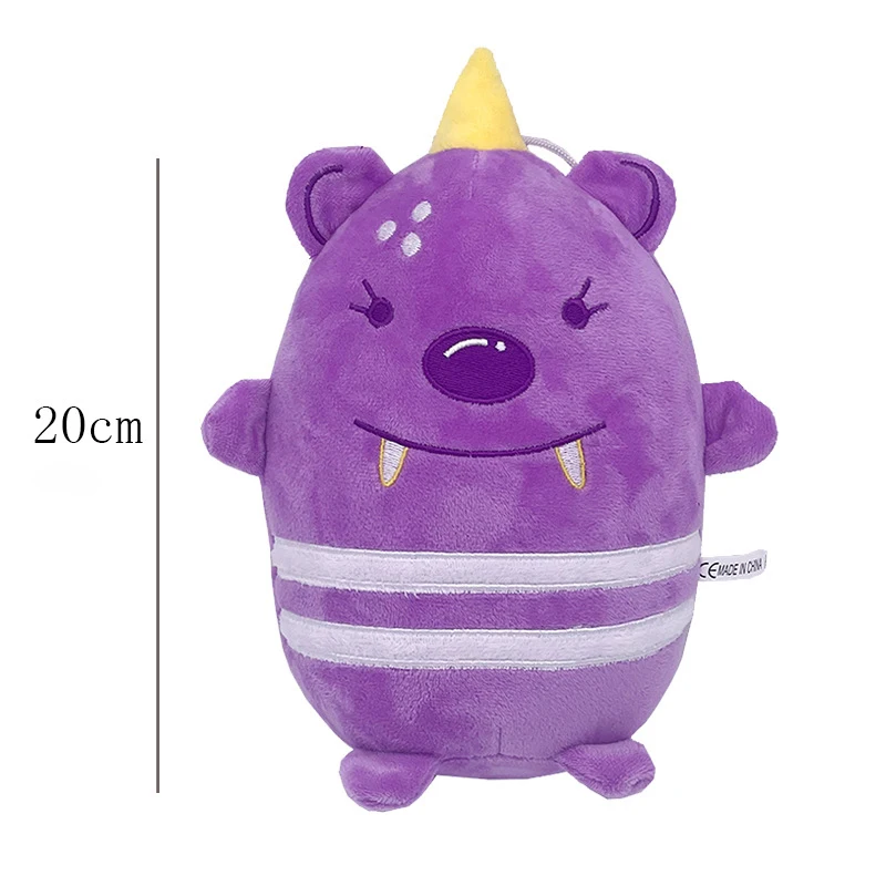 20cm quebra-cabeça moriah elizabeth dep dinossauro série brinquedo de pelúcia fantoche boneca crianças iluminação educacional companheiro presente