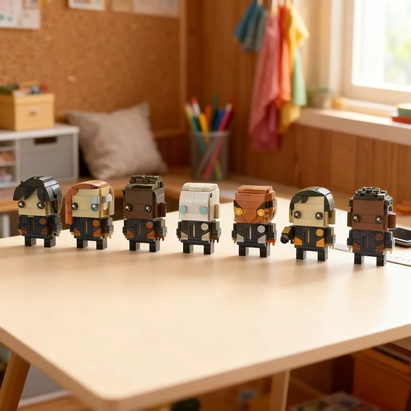 

3387pcs MOC Star Trek Discovery Bundle Brickheadz Model Building Blocks Architecture Toys Christmas Gifts Education Kids Brick