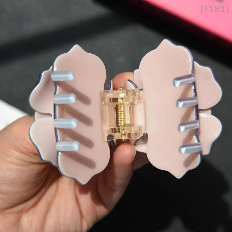 

[E] Sweet Camellia Rose Acetate Hair Claw Flower Series Claw Clips INS Trendy Hair Clips For Women Girls Hair Accessories